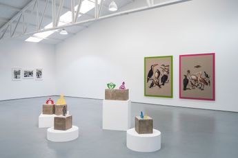 Contemporary art exhibition Group exhibition Bum bum ba ye Under pressure at Sabrina Amrani Sallaberry 52 Madrid Spain