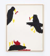 ANSPANNUNG WAR LANGE SCHON ZU SPUREN 1 by Andi Fischer contemporary artwork drawing