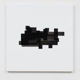 Black Accumulation by Simon Morris contemporary artwork painting