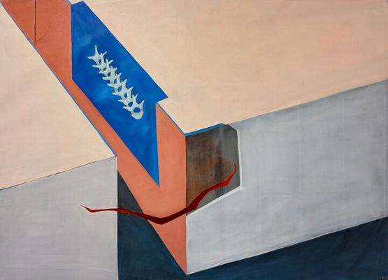 Humming In Teraflops by Artemis Kotioni contemporary artwork Painting