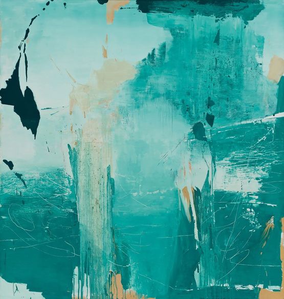 Green 12-6 by Feng Lianghong contemporary artwork Painting