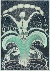 Tsunami by Ann Leda Shapiro contemporary artwork works on paper