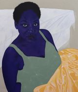 Forbidden Fruits by Stacey Gillian Abe contemporary artwork painting textile
