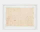 Worksheet for Atomic Haystack by Isamu Noguchi contemporary artwork drawing works on paper