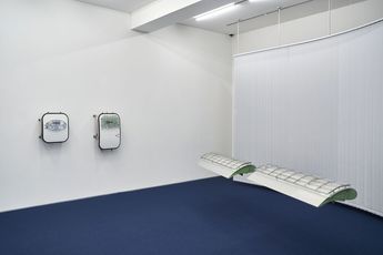 Contemporary art exhibition Ju Young Kim Holding Lounge at P21 Seoul South Korea