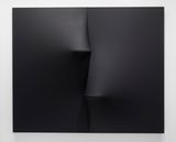Nero Black by Agostino Bonalumi contemporary artwork painting