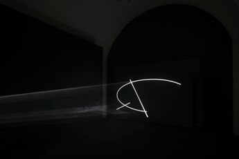 Contemporary art exhibition Anthony McCall Raised Voices at Spruth Magers London United Kingdom