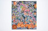 Deja Vu by Yann Gerstberger contemporary artwork textile works on paper