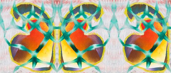 MTA Rorschach by Kerstin Bratsch contemporary artwork Print