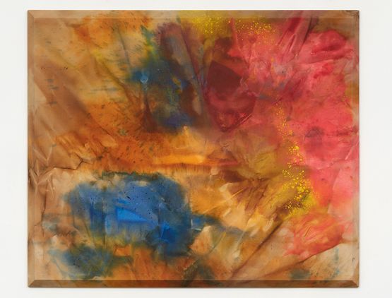 Upper Red by Sam Gilliam contemporary artwork Painting