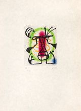 Bague dAurore by Joan Miro contemporary artwork print