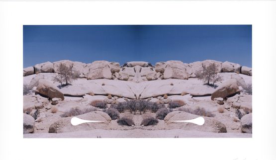 Bow-Tie Teardrop Bow-Tie Landscapes by Ed Ruscha contemporary artwork Photography