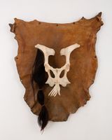 Maschera by Daniel Spoerri contemporary artwork sculpture