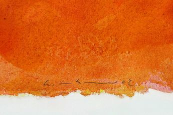 Contemporary art exhibition Gotthard Graubner Works On Paper And Printed Works at Beck  Eggeling International Fine Art Dusseldorf Germany