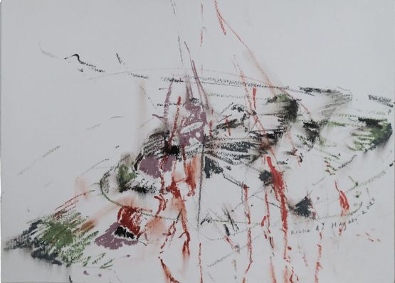 Pusaran 4 by Rizka Azizah Hayati contemporary artwork Works on Paper