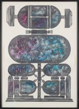 this little construction of dreams V by Andreas Werner contemporary artwork drawing works on paper