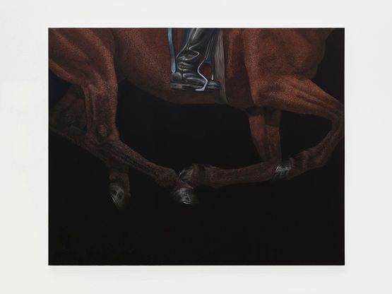 Gallop by Sarah Miska contemporary artwork Painting