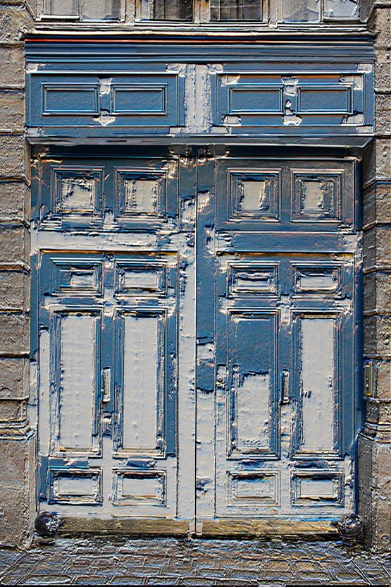 Paris Door by James Welling contemporary artwork Painting