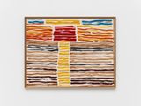 Plage Deserte by Etel Adnan contemporary artwork textile