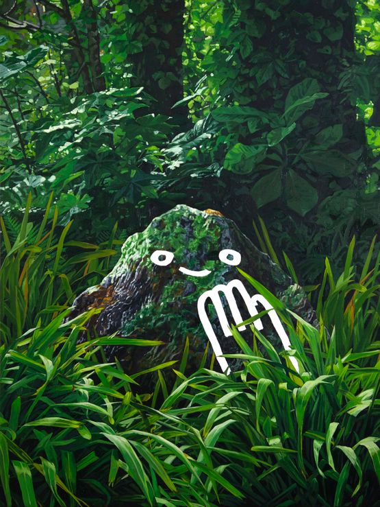 Mischief by Abdul Abdullah contemporary artwork Painting