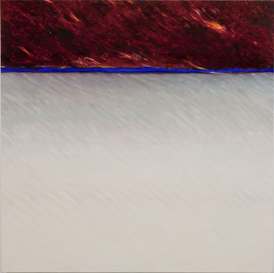 Crossing by Joan Vennum contemporary artwork Painting