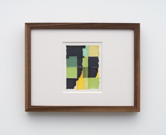 Ticker Tumble 2 by Evan Nesbit contemporary artwork Works on Paper