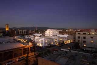 Hauser  Wirth contemporary art gallery in Los Angeles United States