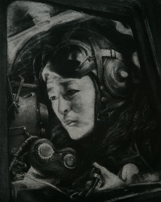Pilot by Zhang Huan contemporary artwork Mixed Media