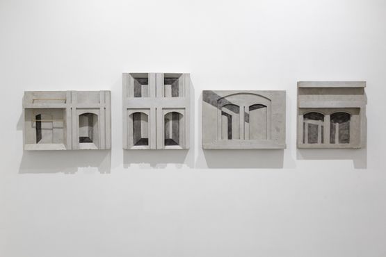 Ambiguous Living Spaces IV by Rathin Barman contemporary artwork Mixed Media