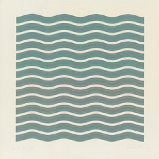 Coloured Greys 2 by Bridget Riley contemporary artwork Print