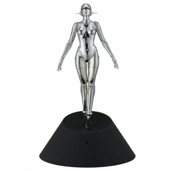 Sexy Robot silver by Hajime Sorayama contemporary artwork Design
