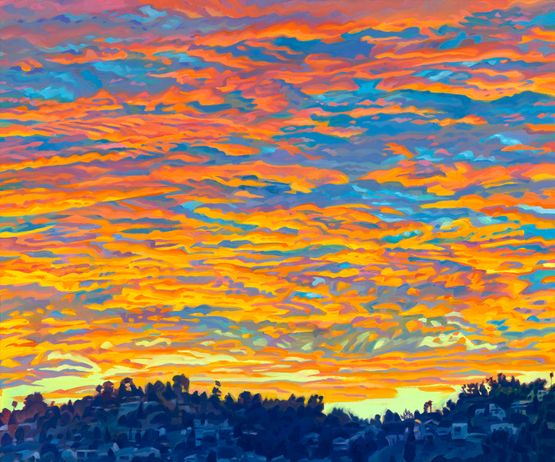 Sunrise 2 by Seth Armstrong contemporary artwork Painting