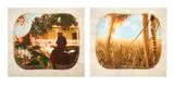 Plantation Diptych No. 1 by Tracey Moffatt contemporary artwork works on paper