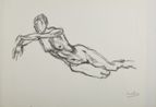 Untitled Drawing 45 by Krishna Reddy contemporary artwork Painting