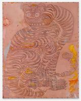 Tiger by Sophie Reinhold contemporary artwork painting