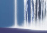Waterfall on Colors by Hiroshi Senju contemporary artwork painting works on paper