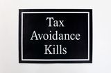 Tax Avoidance Kills by Jeremy Deller contemporary artwork print