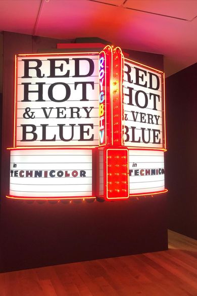 Alex Da Corte's Movie Theatre Marquee Takes Over Sadie Coles HQ