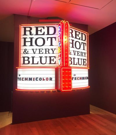 Alex Da Cortes Movie Theatre Marquee Takes Over Sadie Coles HQ