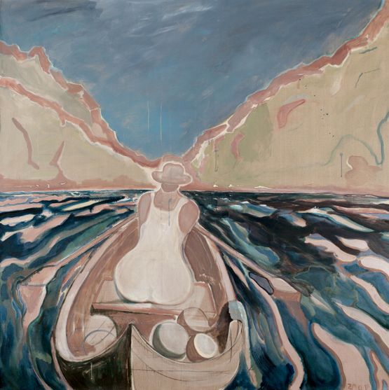 Roma Is a Lake 180806  180806 by Zhao Yang contemporary artwork Painting