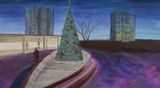 Roadside Decorations by Anna Ngan Leong Cheung contemporary artwork painting