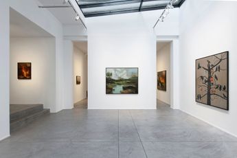 Contemporary art exhibition Antoine Roegiers La brulure de leveil at Templon Brussels Belgium