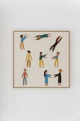 What Binds the Heart by Lucia Vergara contemporary artwork textile