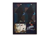 303 Sunset Figures in an Interior by Haroun Hayward contemporary artwork drawing painting sculpture