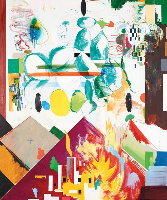 Some Facts Speculation Delusion and Silence by Hyunjin Bek contemporary artwork Painting