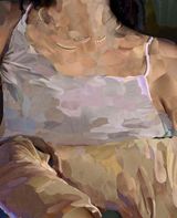 The Missing Part by Alina Frieske contemporary artwork painting