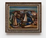 Porto Harbor by Emiliano Di Cavalcanti contemporary artwork painting