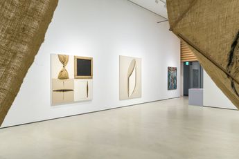 Contemporary art exhibition Tsuyoshi Maekawa 1960Present at Whitestone Gallery Taipei Taiwan