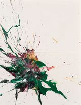 One Breath No.151 by M Michael Chow  contemporary artwork mixed media painting works on paper