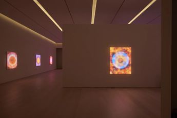 Contemporary art exhibition Leo Villareal Interstellar at Pace Gallery 540 West 25th Street New York United States